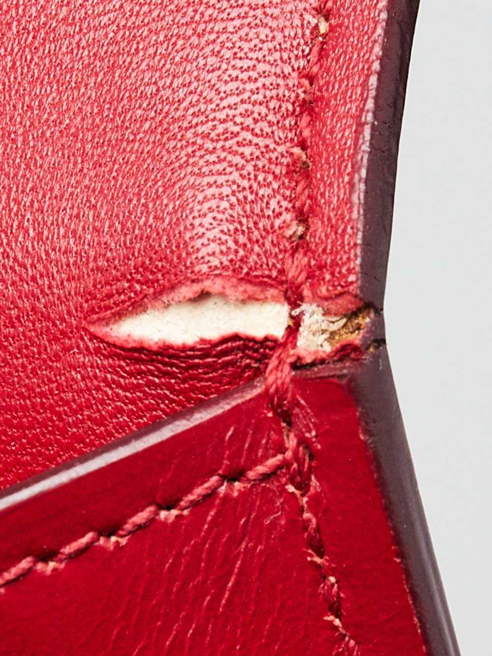 Celine Red Leather Small Box Bag - image 11