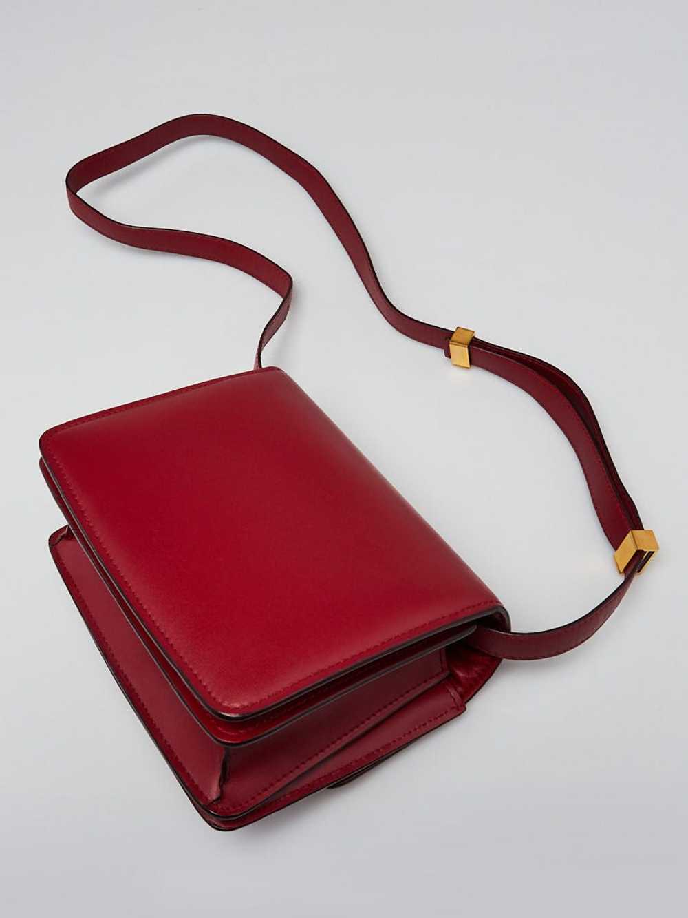 Celine Red Leather Small Box Bag - image 3