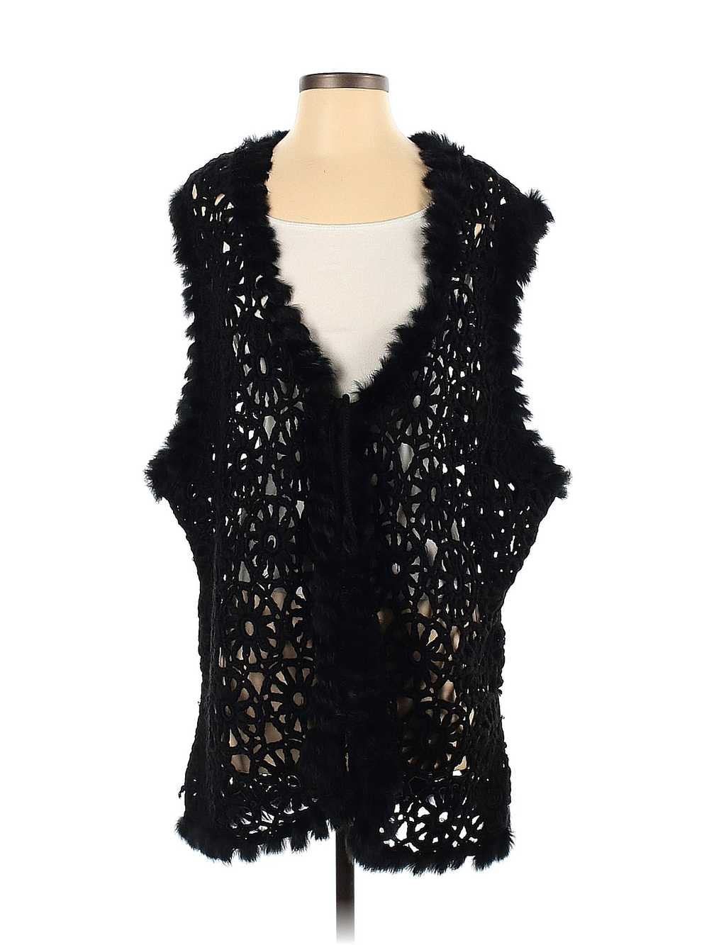 Josephine Chaus Women Black Cardigan 3 - image 1