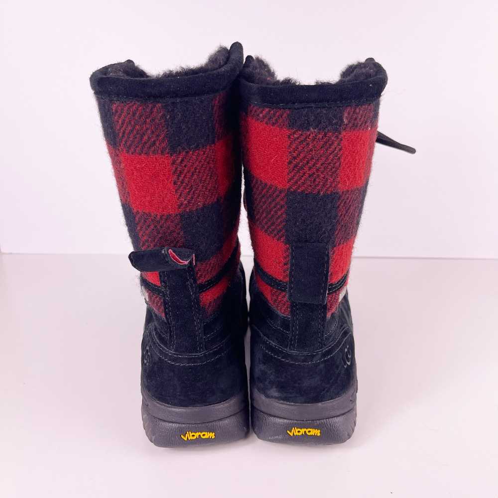 UGG Butte Redwood Boot Buffalo Check Snow Boot Re… - image 2