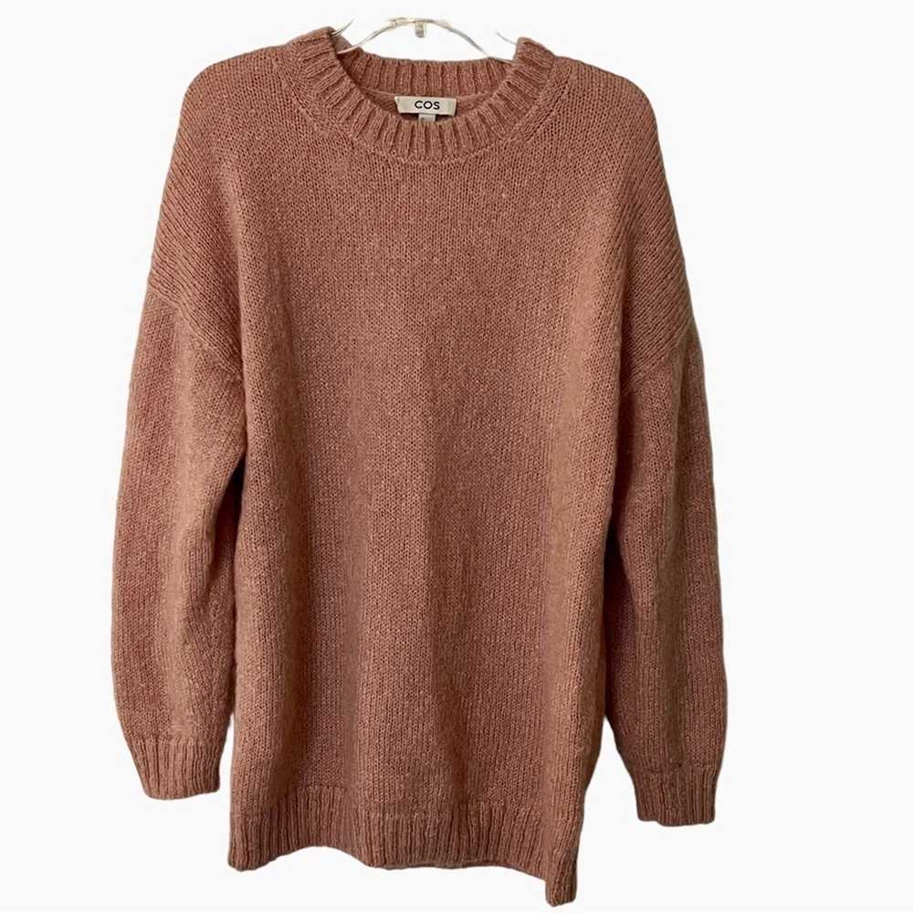 COS Mohair Crew Neck Wool Blend Longsleeve Pullov… - image 1