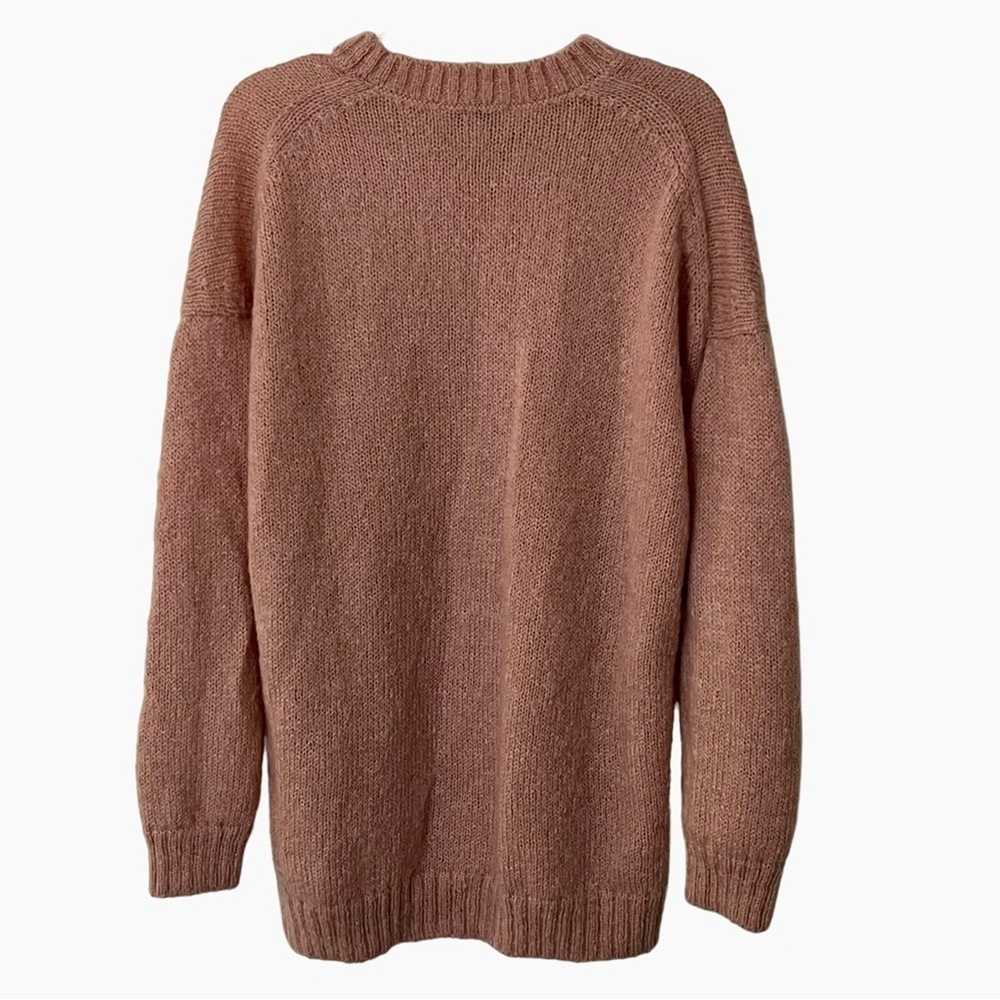 COS Mohair Crew Neck Wool Blend Longsleeve Pullov… - image 3