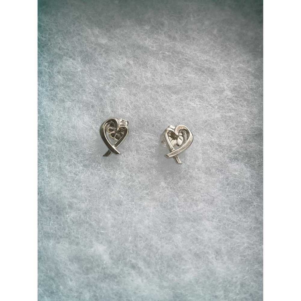 Tiffany & Co Paloma Picasso silver earrings - image 2