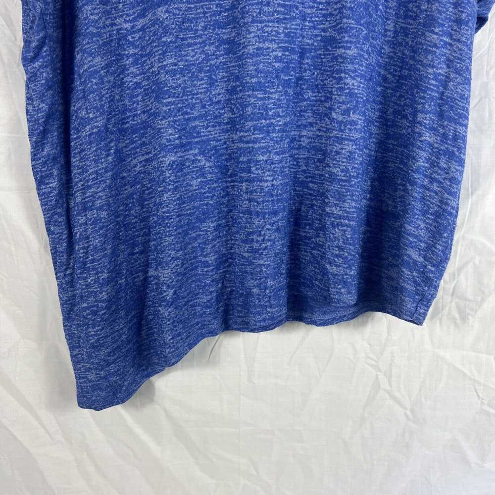 Lane Bryant Plus Size 18/20 Heather Royal Blue V-… - image 3