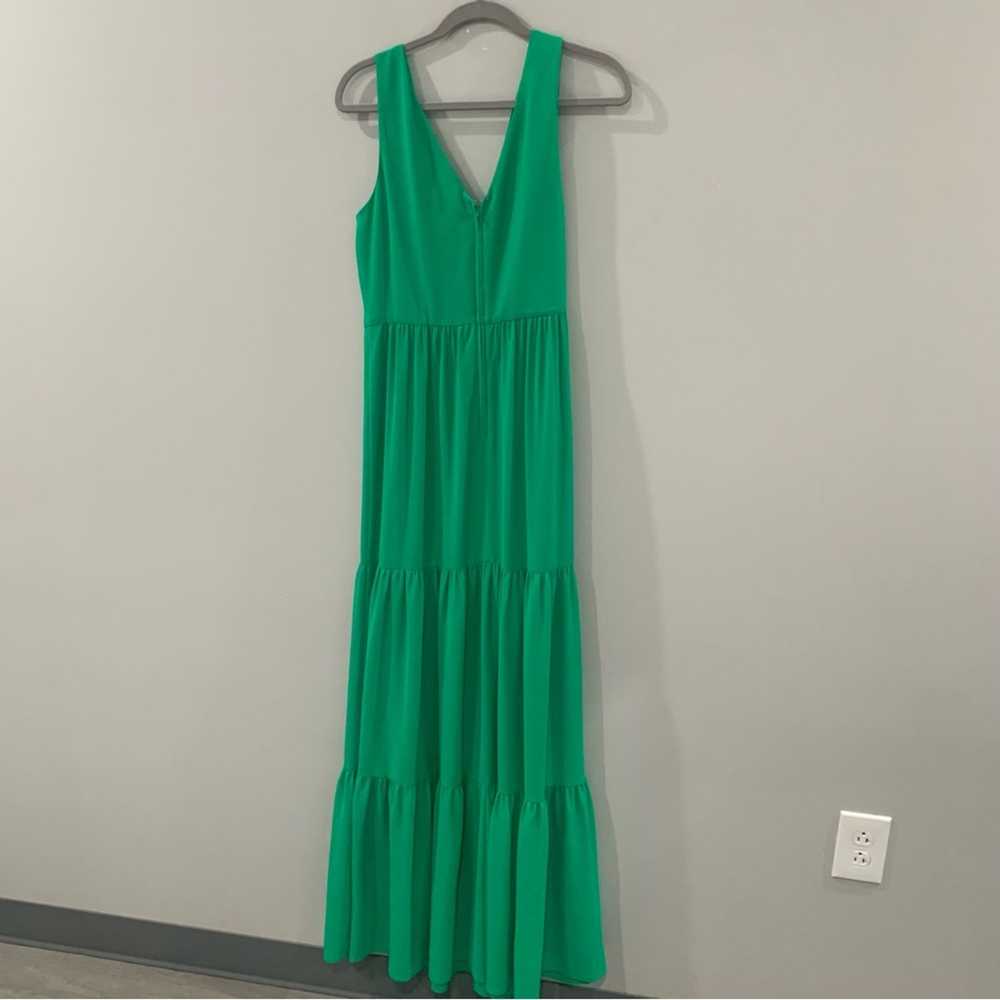 Lilly Pulitzer Dress Maurine Tiered Maxi in Green - image 5