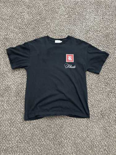 Rhude Black rhude tee