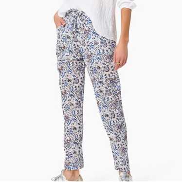 Xirena Pants Tayler Drawstring in White Mosaic - image 1