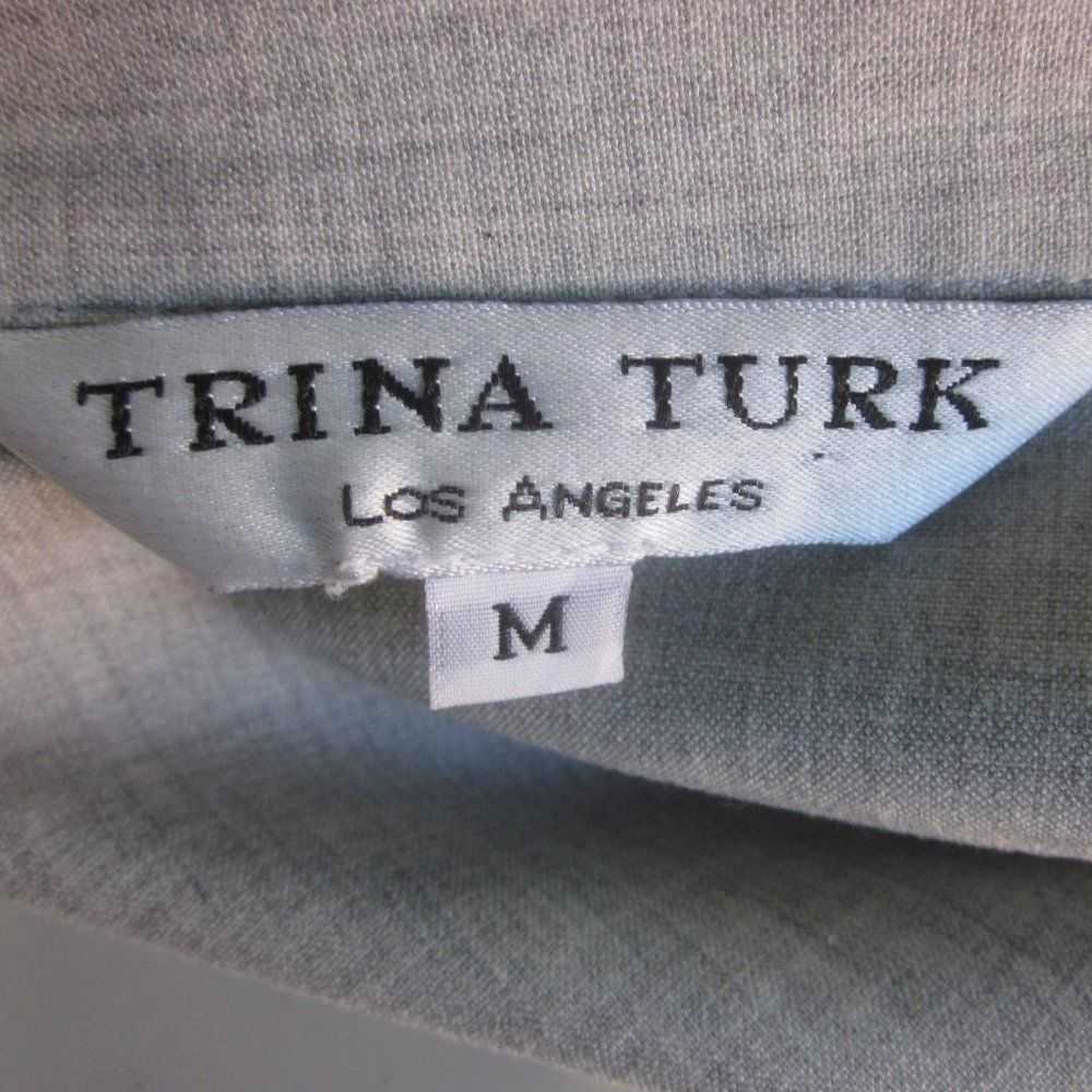 Trina Turk Trina Turk Summer Weight Gray Jacket S… - image 4