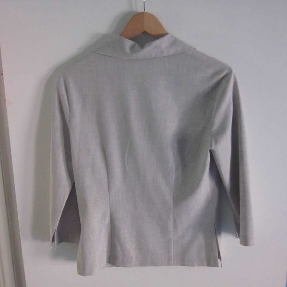 Trina Turk Trina Turk Summer Weight Gray Jacket S… - image 7