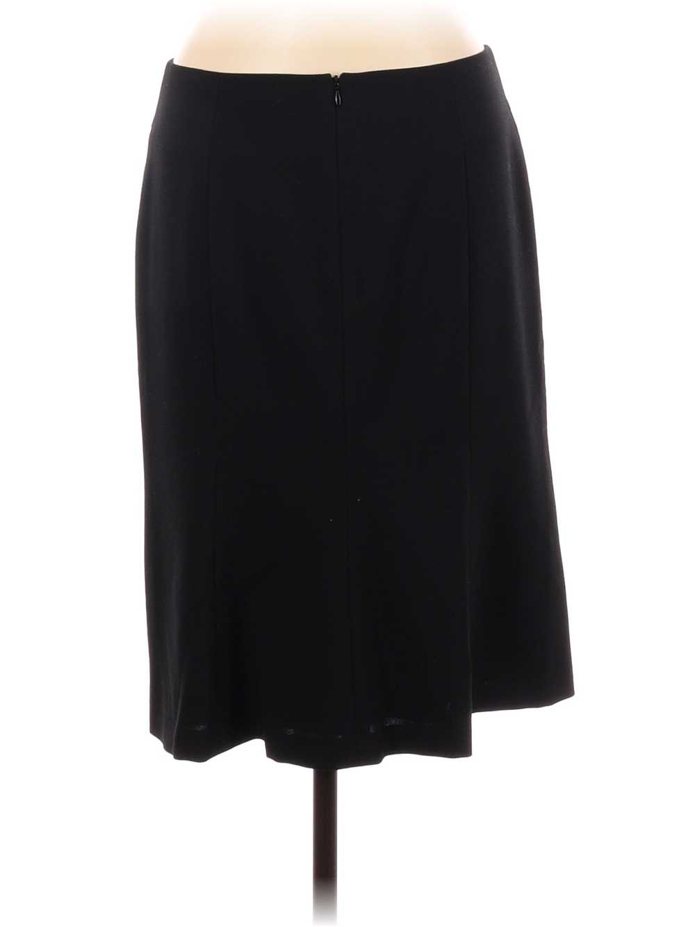 Classique Women Black Casual Skirt 6 - image 2