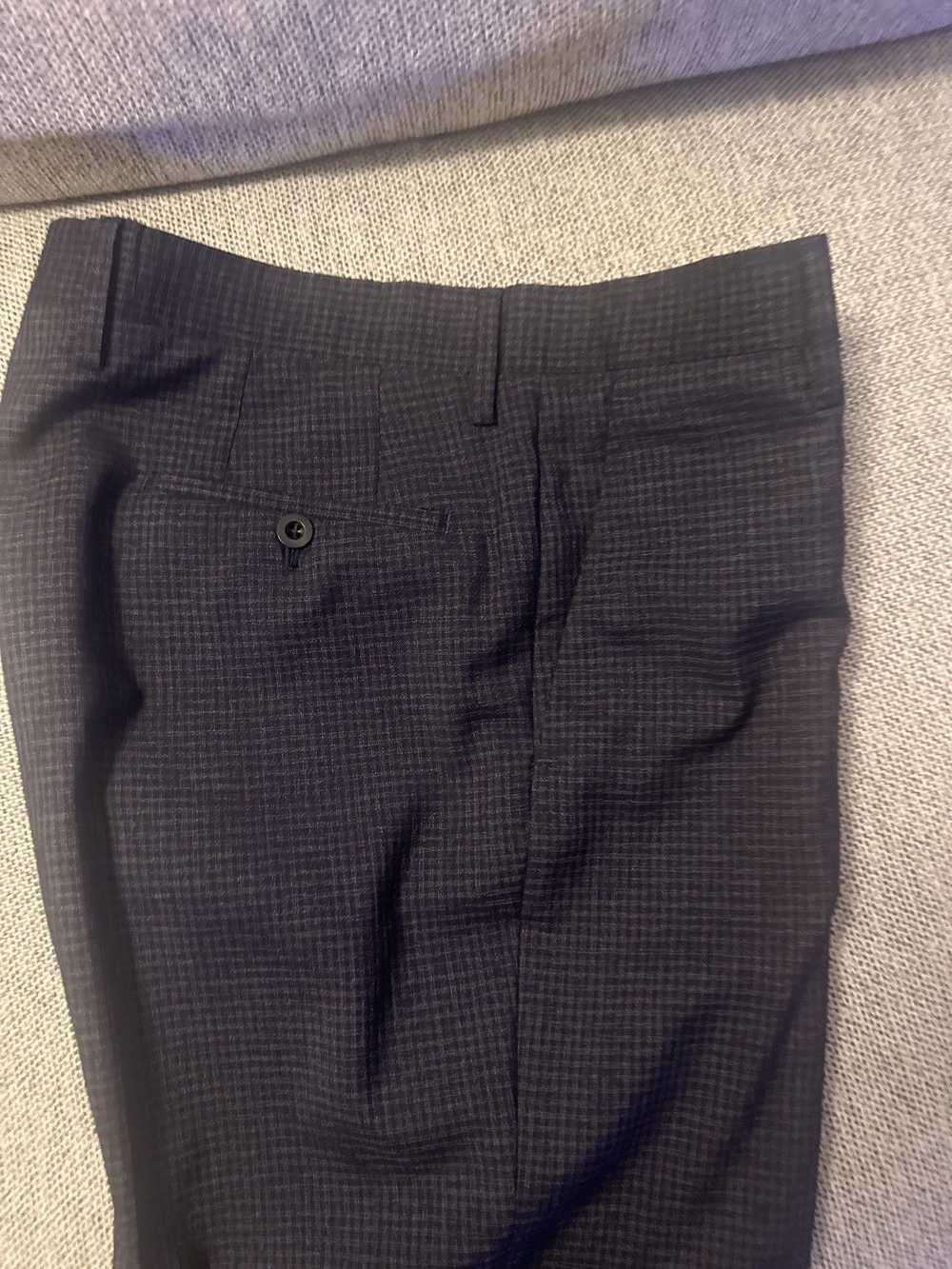 Mr. P. Navy checked trousers - image 1