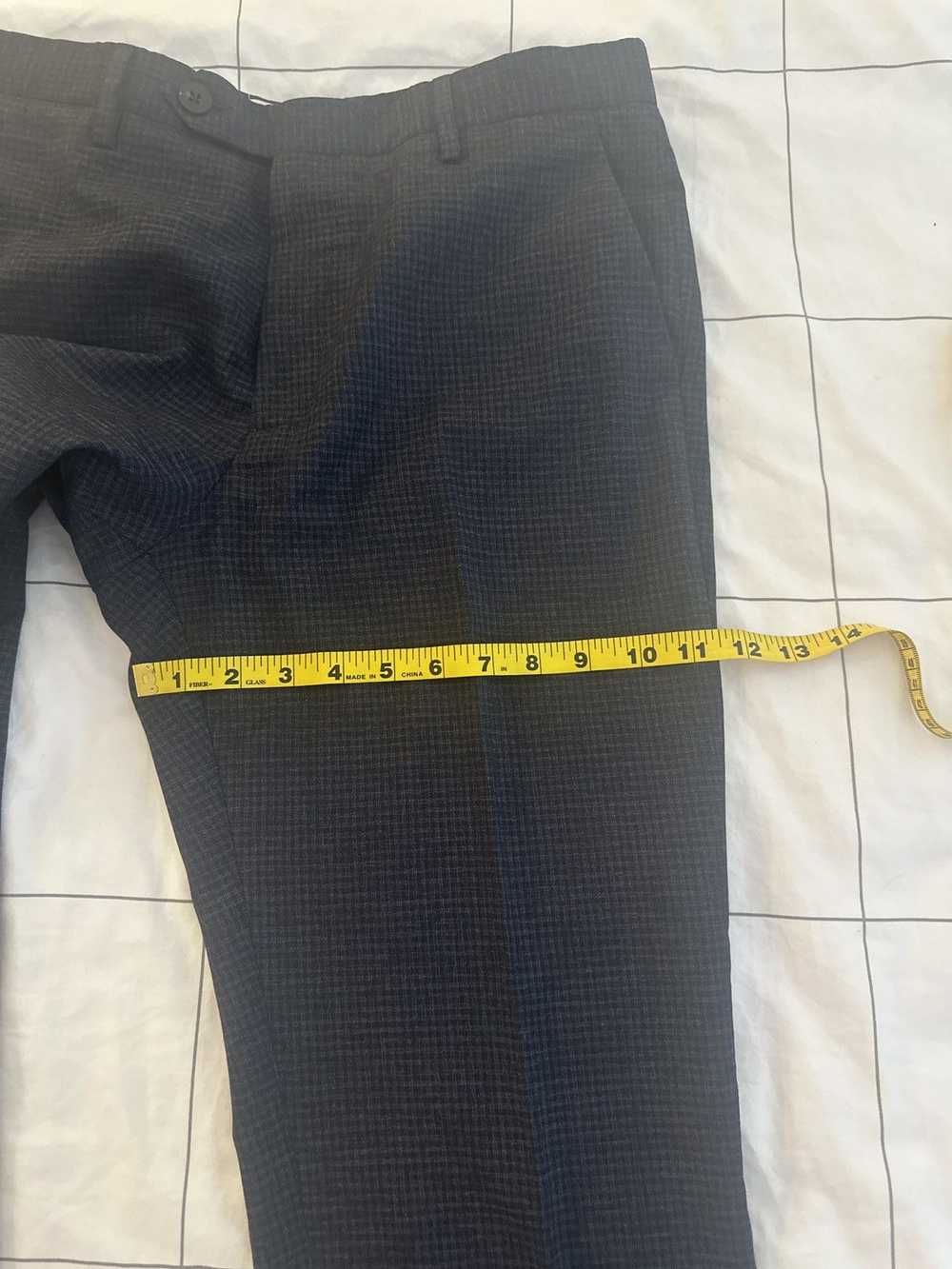 Mr. P. Navy checked trousers - image 9