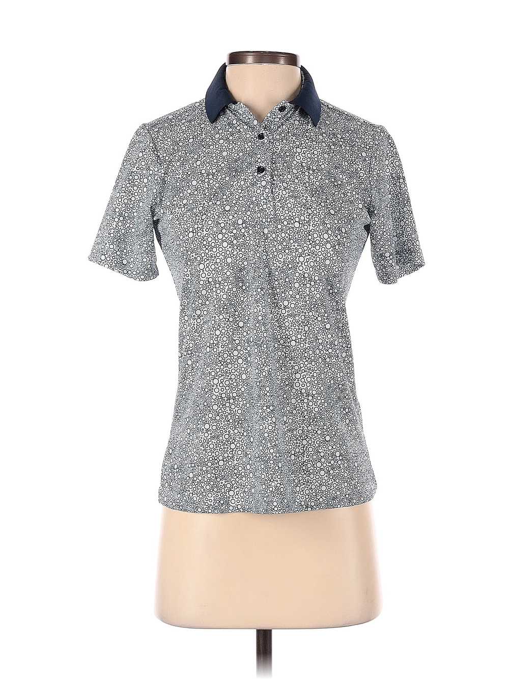 Galvin Green Women Silver Short Sleeve Polo XS - image 1