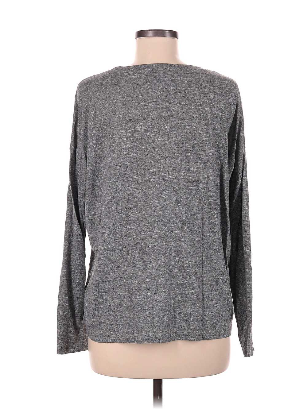 Rivet & Thread Women Gray Long Sleeve T-Shirt M - image 2