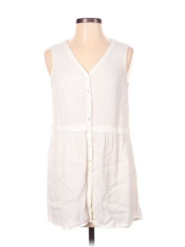 J.Jill Women Ivory Sleeveless Blouse XS - image 1