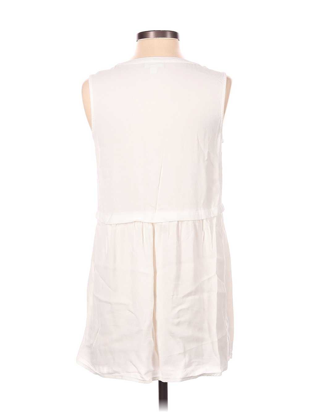 J.Jill Women Ivory Sleeveless Blouse XS - image 2