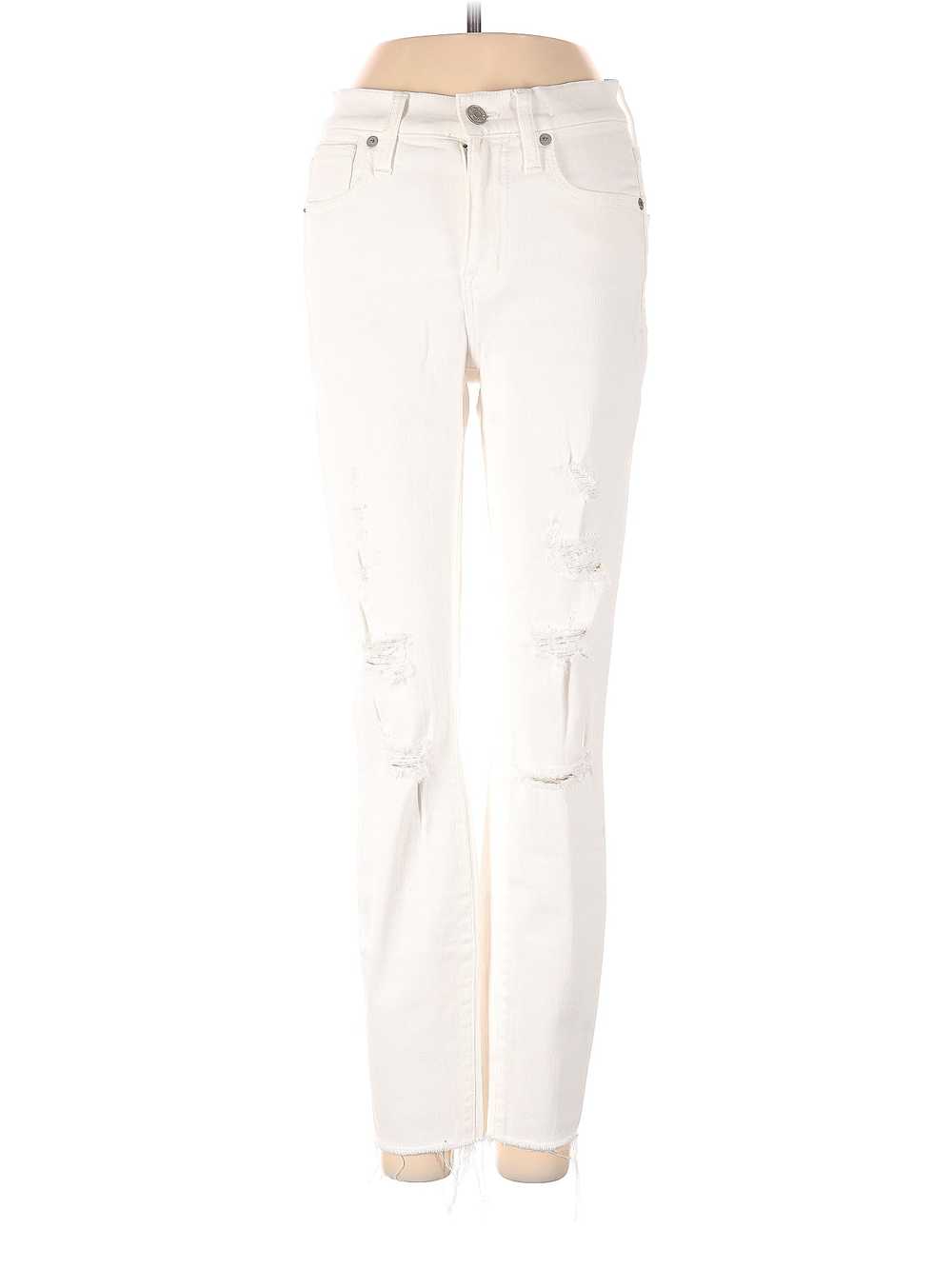 Madewell Women Ivory Jeans 23W - image 1