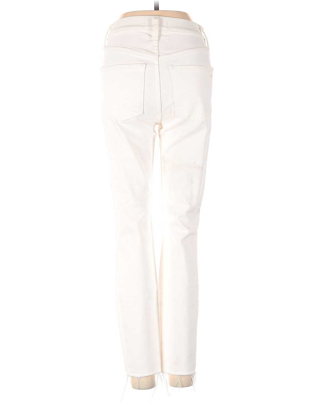 Madewell Women Ivory Jeans 23W - image 2