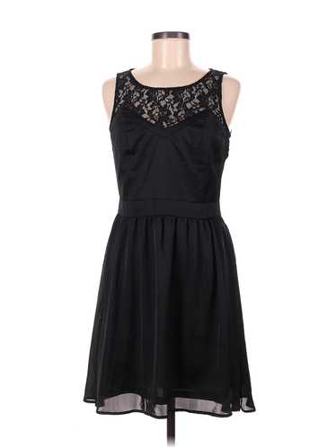 LC Lauren Conrad Women Black Cocktail Dress 8 - image 1