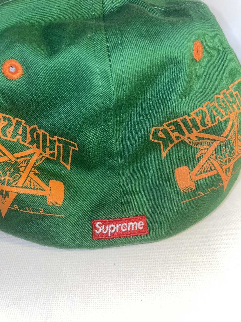 Supreme × Thrasher Supreme Thrasher 6-panel hat - image 3