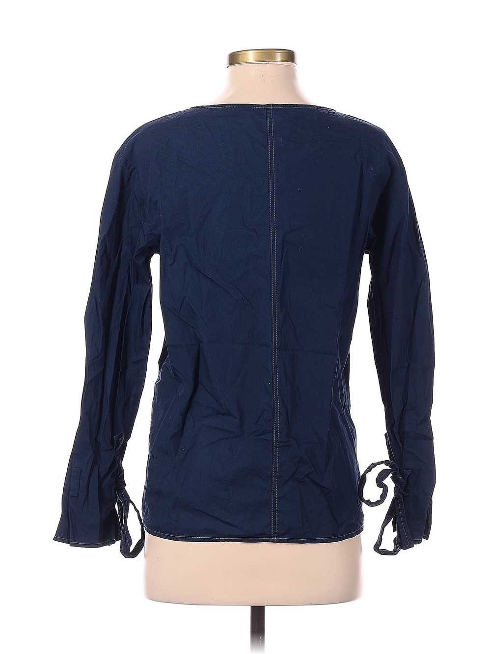 YUNE HO Women Blue Long Sleeve Top S - image 2