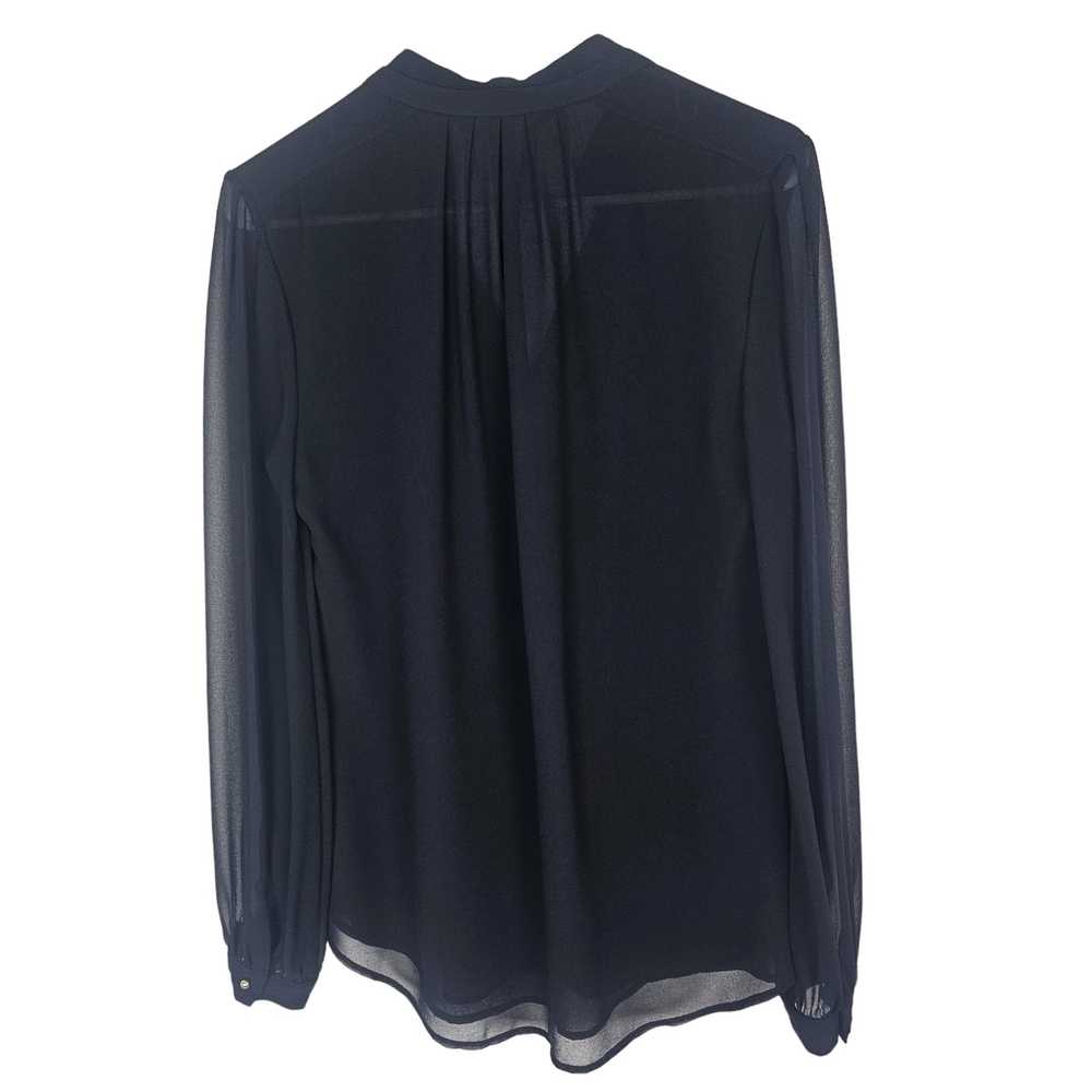 White House Black Market Blouse Long Sleeve Blous… - image 8