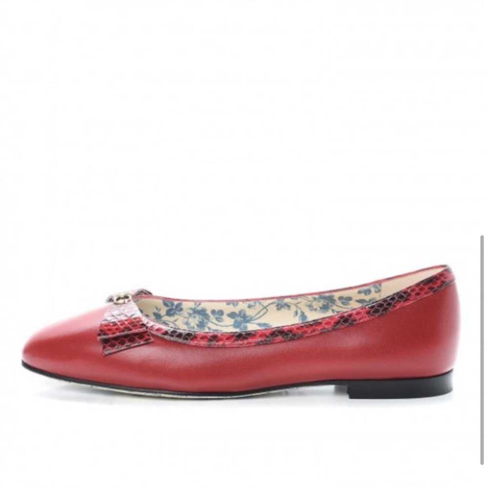 Gucci Leather flats - image 4