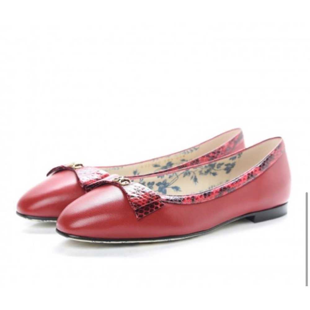 Gucci Leather flats - image 5