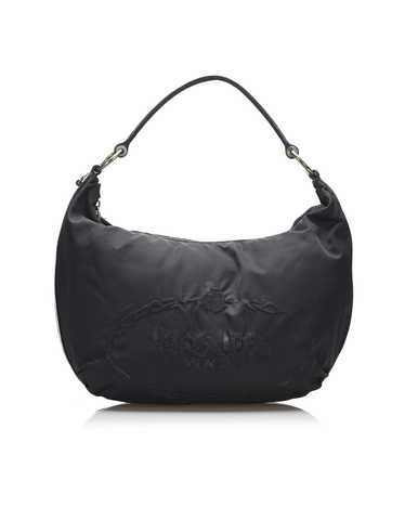 Pre Loved Prada Canapa Logo Tessuto Hobo Bag  -  … - image 1