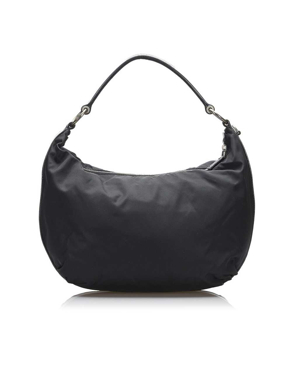 Pre Loved Prada Canapa Logo Tessuto Hobo Bag  -  … - image 3