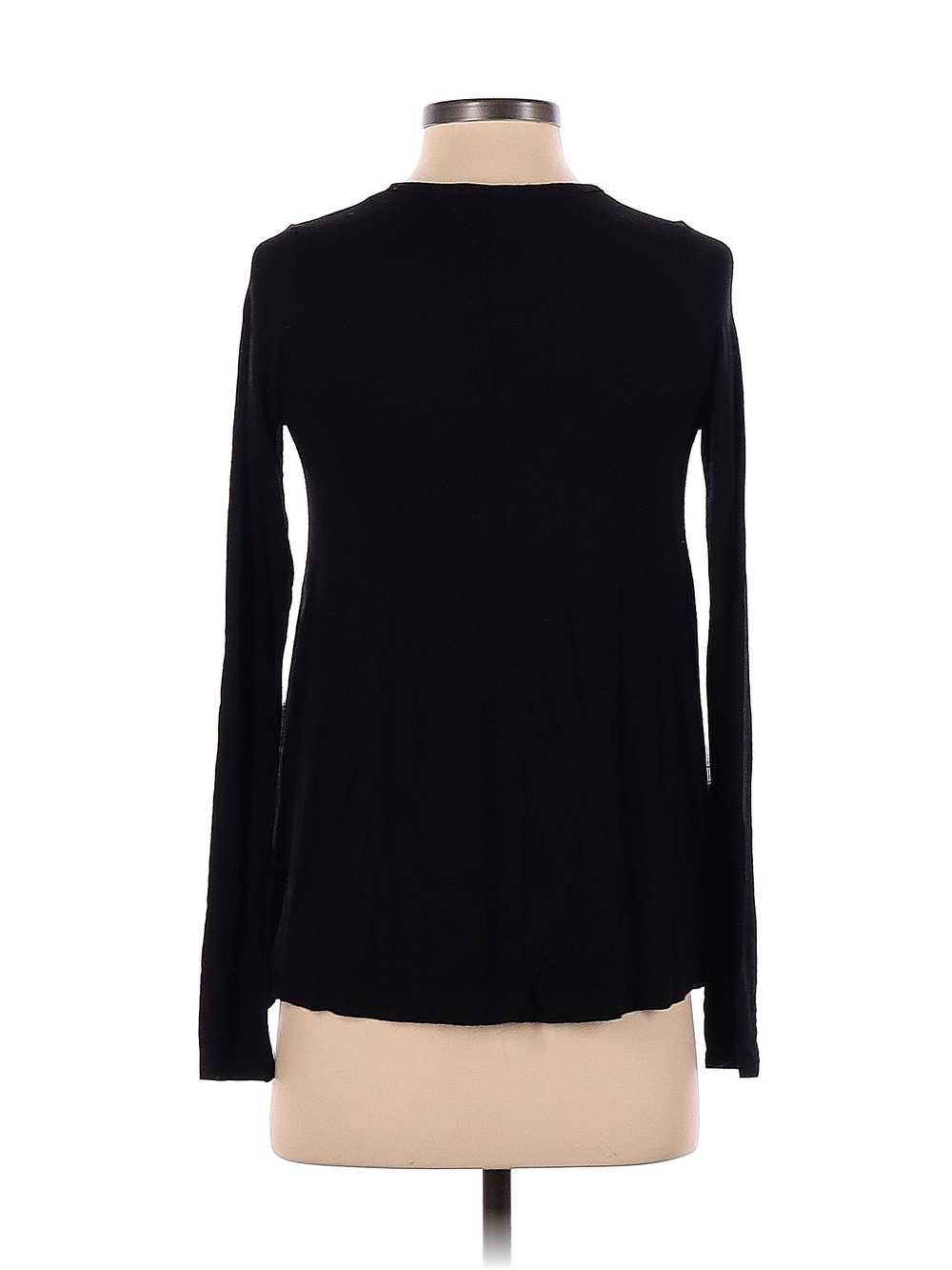 Boohoo Women Black Long Sleeve T-Shirt 4 - image 2