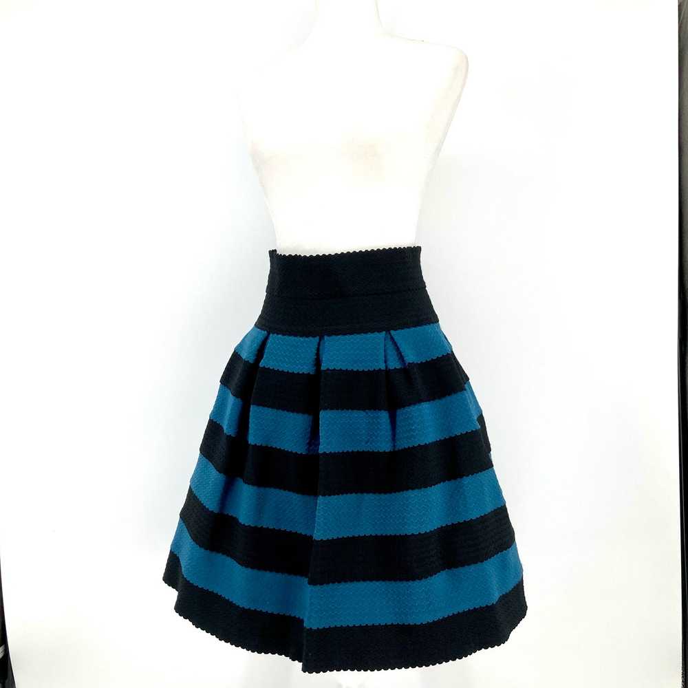 Girls from Savoy: Anthropology blue black striped… - image 2