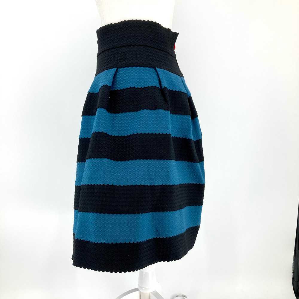 Girls from Savoy: Anthropology blue black striped… - image 3