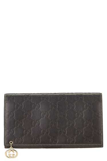 Brown Guccissima Continental Wallet