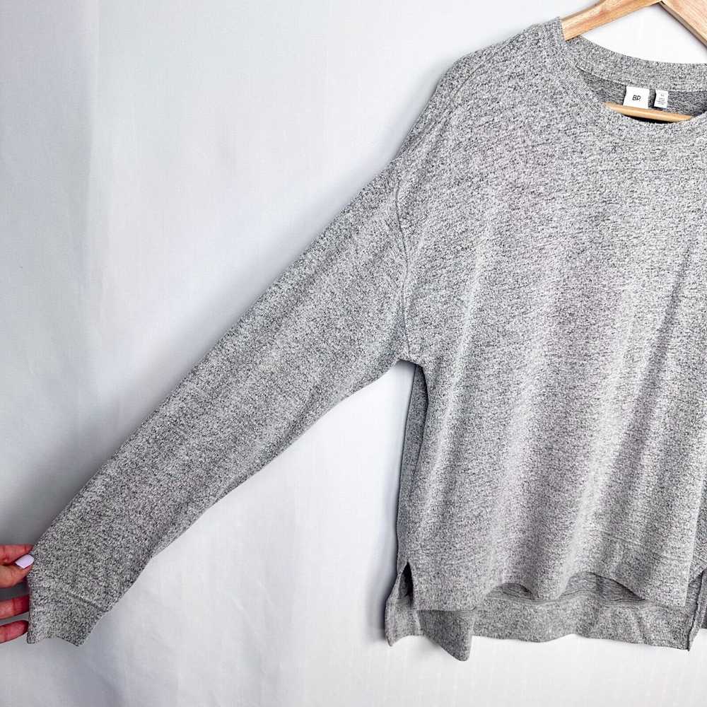 BP Oversized Slouchy Sweater Sz M Heathered Light… - image 2