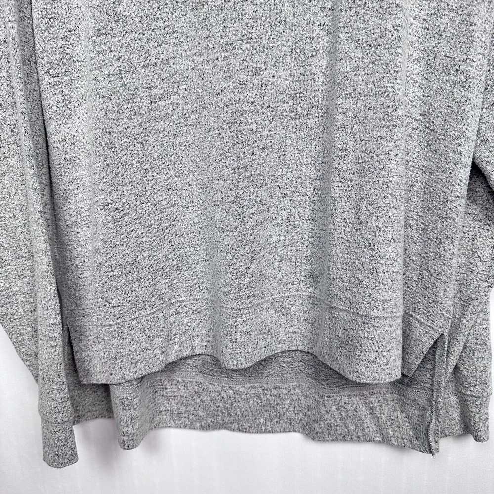 BP Oversized Slouchy Sweater Sz M Heathered Light… - image 5