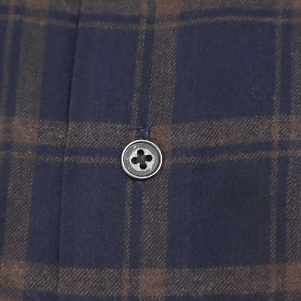 Peter Millar Light Flannel Cotton Plaid Button Up… - image 6