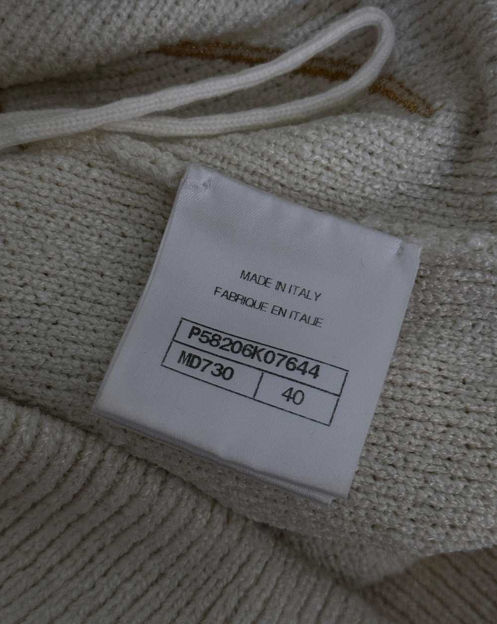 Product Details Chanel Cream Embroidered Jumper - image 9