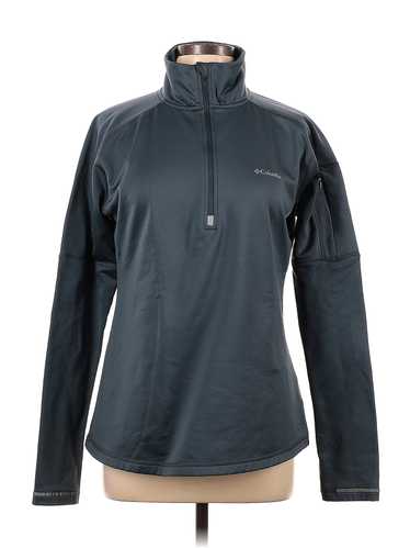 Columbia Women Green Track Jacket L - image 1