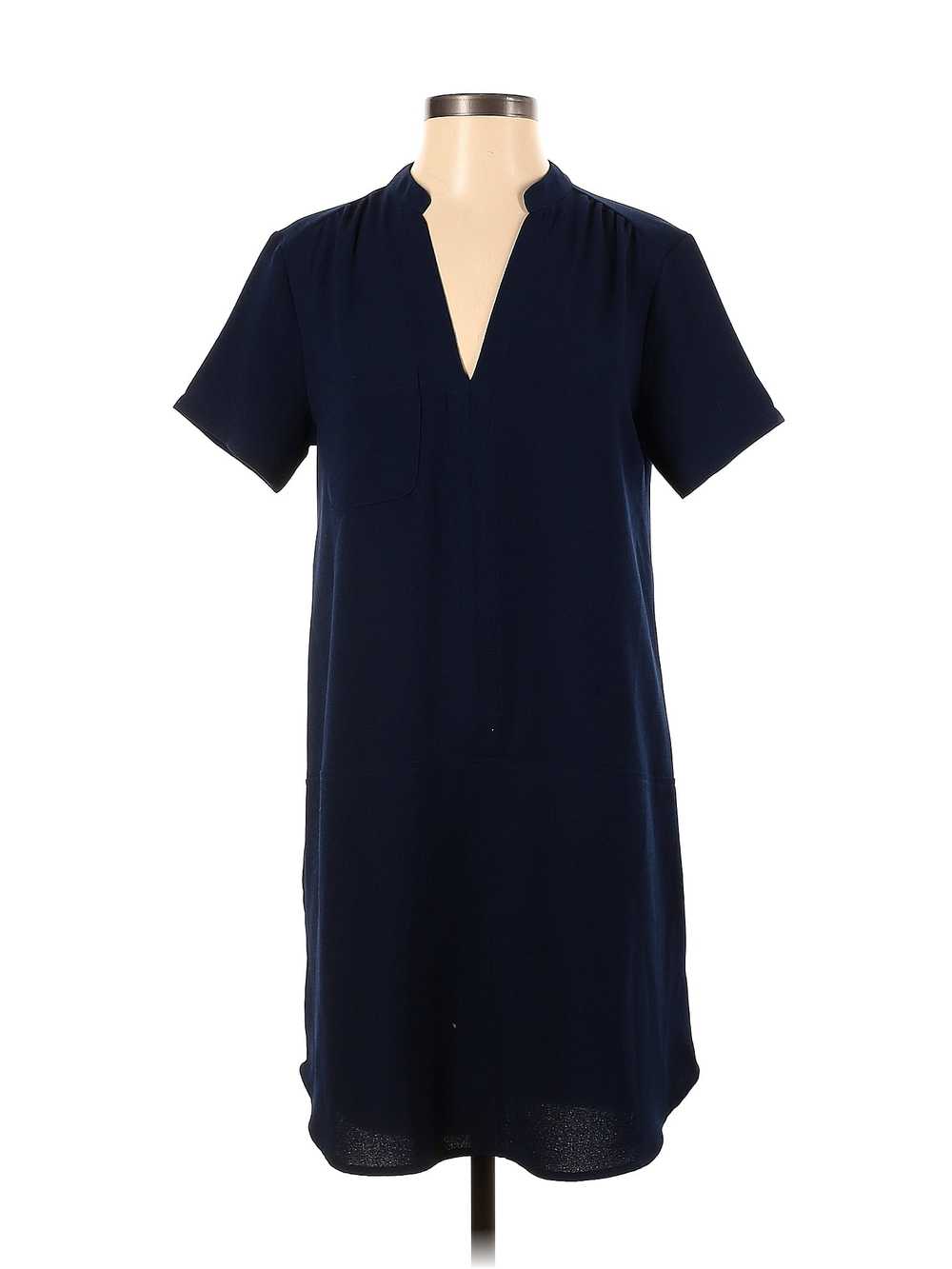 All in Favor Women Blue Casual Dress S - image 1