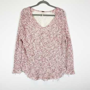 Free People Free People Poppyseed Cotton Marled Kn