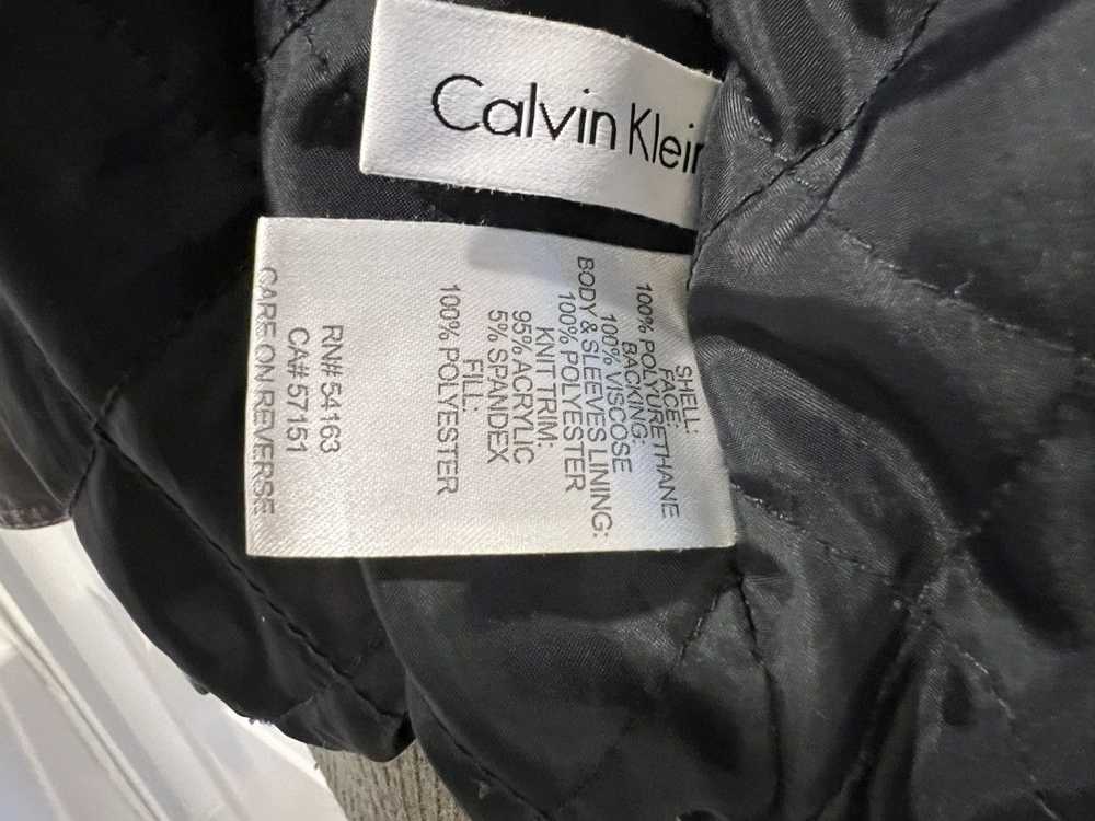 Calvin Klein Calvin Klein Faux Leather Jacket - image 10