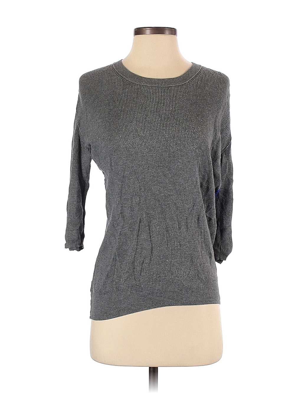 Wilfred Women Gray Silk Pullover Sweater XXS - image 1