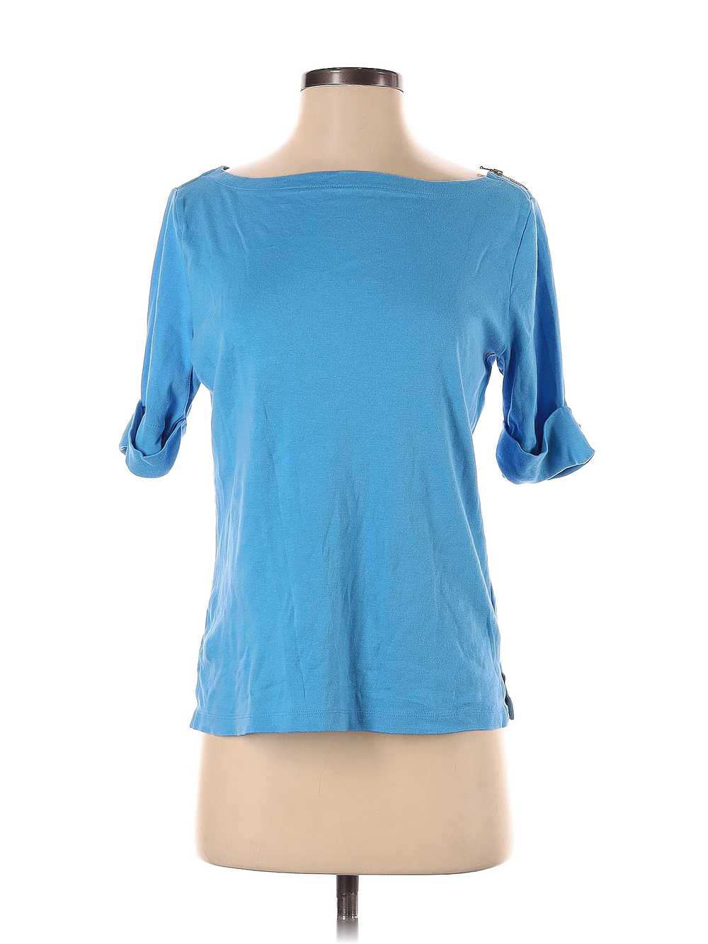 Lauren by Ralph Lauren Women Blue Pullover Sweate… - image 1