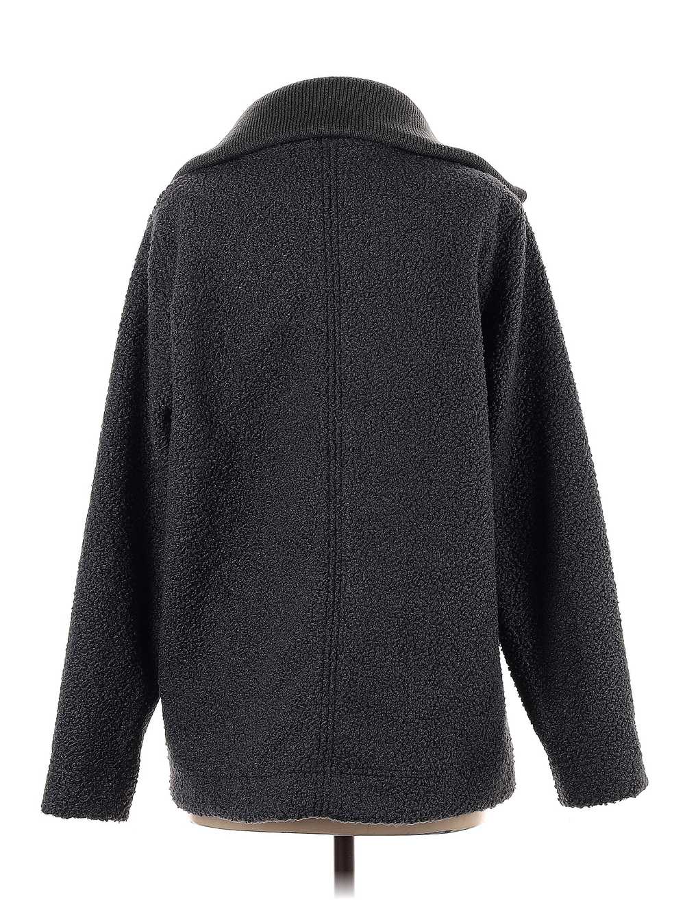 Lands' End Women Gray Fleece S - image 2