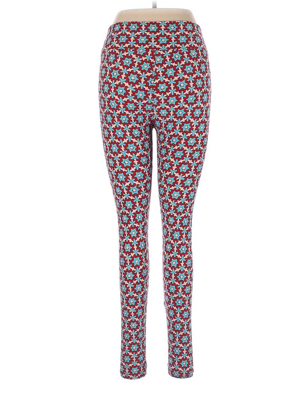 Lularoe Women Red Leggings One Size - image 2