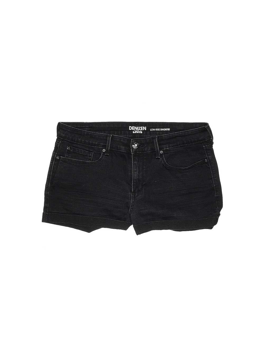 Denizen from Levi's Women Black Denim Shorts 17 - image 1