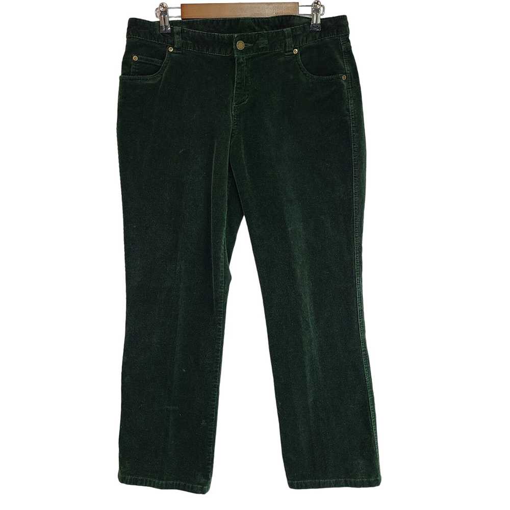 Woolrich Deep Green Corduroy (Cotton/ Spandex Ble… - image 1