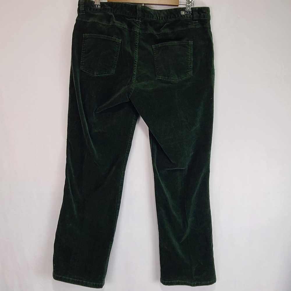 Woolrich Deep Green Corduroy (Cotton/ Spandex Ble… - image 4