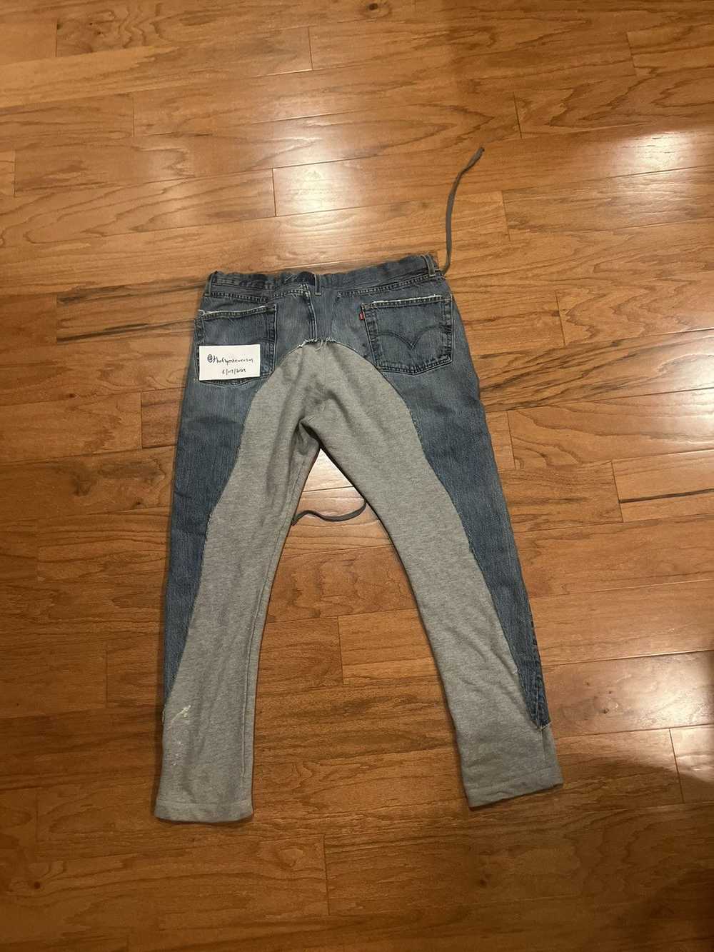 Greg Lauren Hybrid denim jeans - image 7